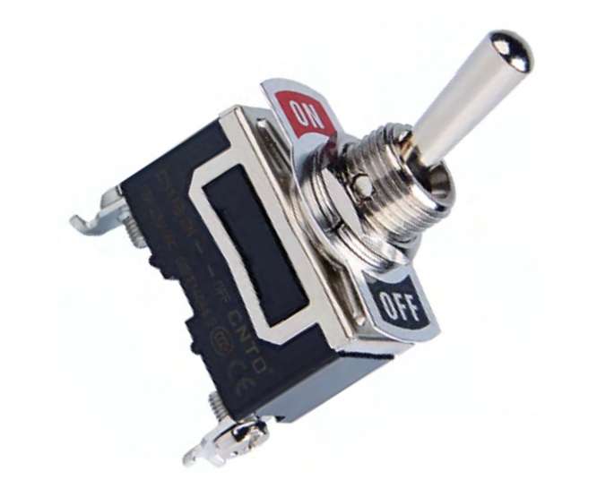 TOGGLE SWITCH 15A 250VAC SPST ON-OFF C5-11B