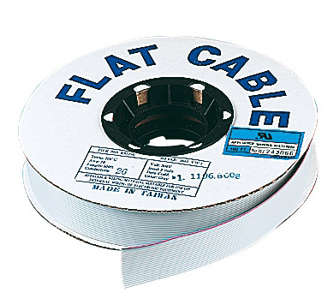 FLAT RIBBON CABLE GREY 26W - OPEN REEL  AWG28-26G *DBK*