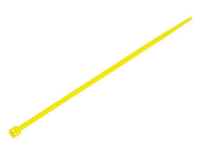 CABLE TIE YELLOW 2.5X100MM 100P/BAG  20CT-2.5X100 YELLOW