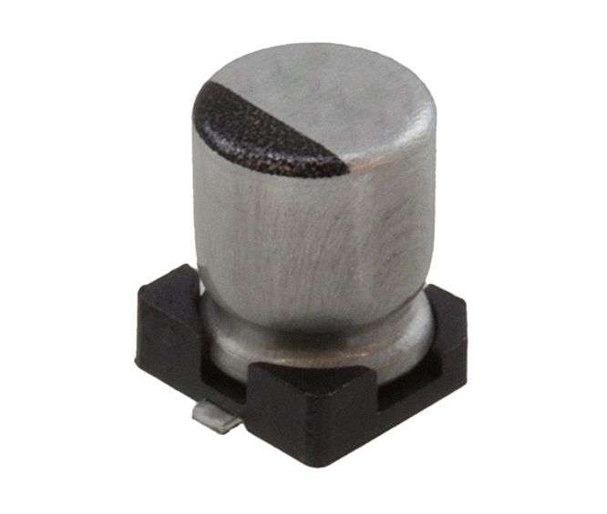 ELECTROLYTIC CAPACITOR SMD 100uF 50V HT EHV101M50RE