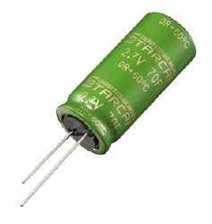 CAP ELEC D/LAY 5F 2V7 RAD 2  DR2R7505