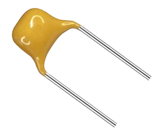 CERAMIC CAPACITOR M/L 0.1UF 50V P=5.08 - DEBULK CT4-0805Y104K500
