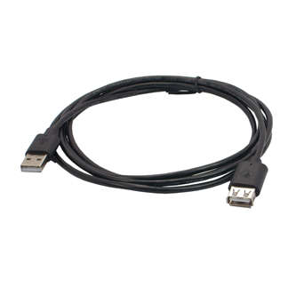 USB ADAPTOR LEAD A-PLUG TO A-SOCK 1.8M  CB-U2MF18-BK *A*