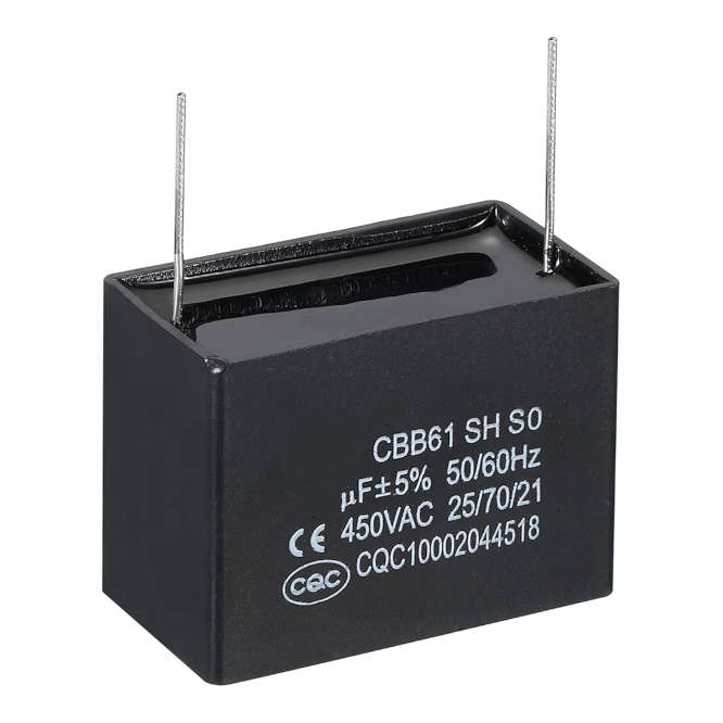 AC FAN MOTOR RUN CAPACITOR 1.5uF 450VAC PCB CBB61B-1.5UF-450VAC