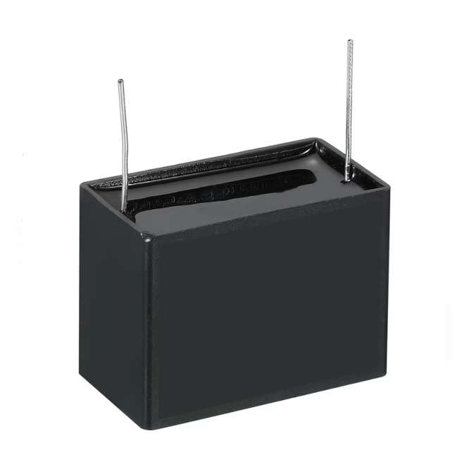 CAPACITOR POLYPROP FILM C/FAN MOTOR 1uF 450VAC PCB CBB61B-1UF-450VAC