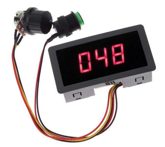 PWM DC MOTOR DRIVE W/DISPLAY 6-30VDC 5A  CCM5D / 200288