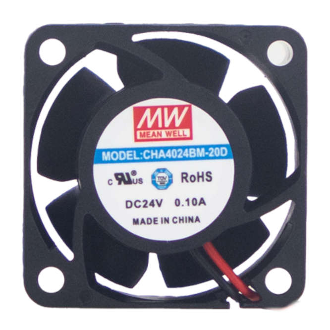 24VDC AXIAL COOLING FAN 40sqx20mm 2xBALL 10CFM CHA4024BM-20D