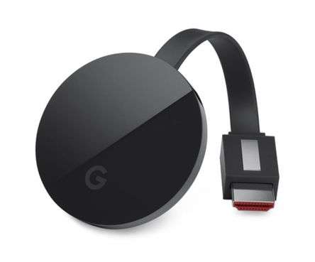 GOOGLE CHROMECAST ULTRA  CHROMECAST ULTRA