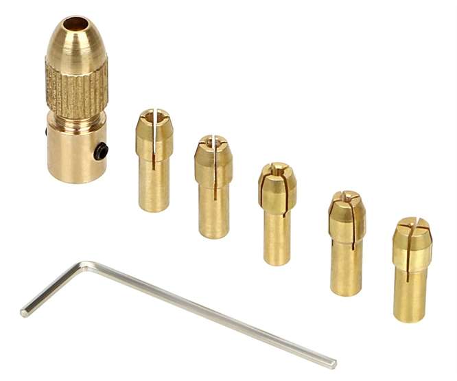 MICRO TWIST DRILL CHUCK SET 170143