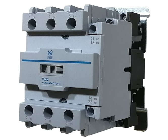 AC CONTACTOR 65A 230VAC COIL 3POLE 1NO & 1NC AUX CJX2-6511W-230VAC