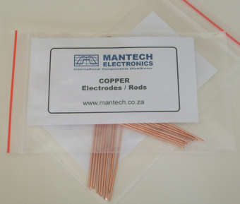 COPPER ROD 1.25x100mm - 10P/BAG COPPER-RODS-1.25x100MM