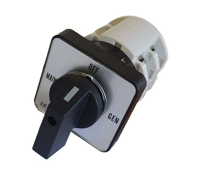 CHANGE OVER SWITCH 2-POLE P/M 63A  COS-2-63-PM *A*