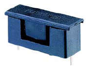 HOLDER FUSE 5x20 PCB COVER BLK  CQ-200CT