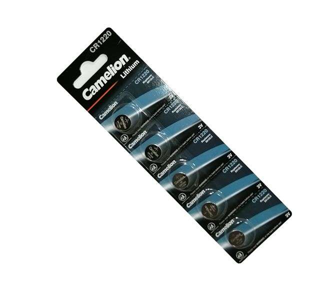 BAT COIN LIT 3V 38mAh-5P/CARD CR1220-BP5