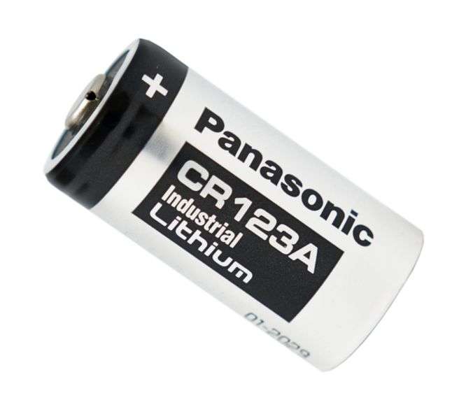 BATTERY LiTHIUM 3V 1300Ah 16x34 CR123A