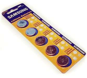 LITHIUM COIN BATTERY / CELL 3V  CR2025-BP5