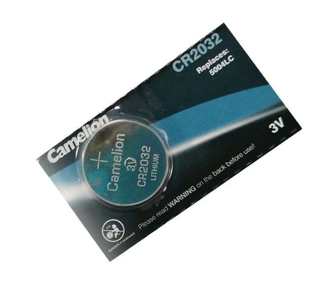 LITHIUM COIN BATTERY 3V 220mA 1/PACK CR2032-BP1