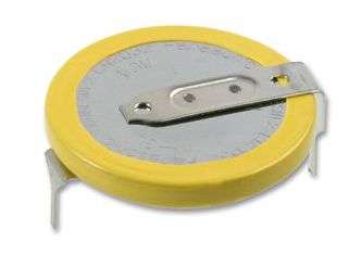 TAGGED LITHIUM BATTERY 3V 210mA PCB=20mm  CR2032-VBY2-A00002