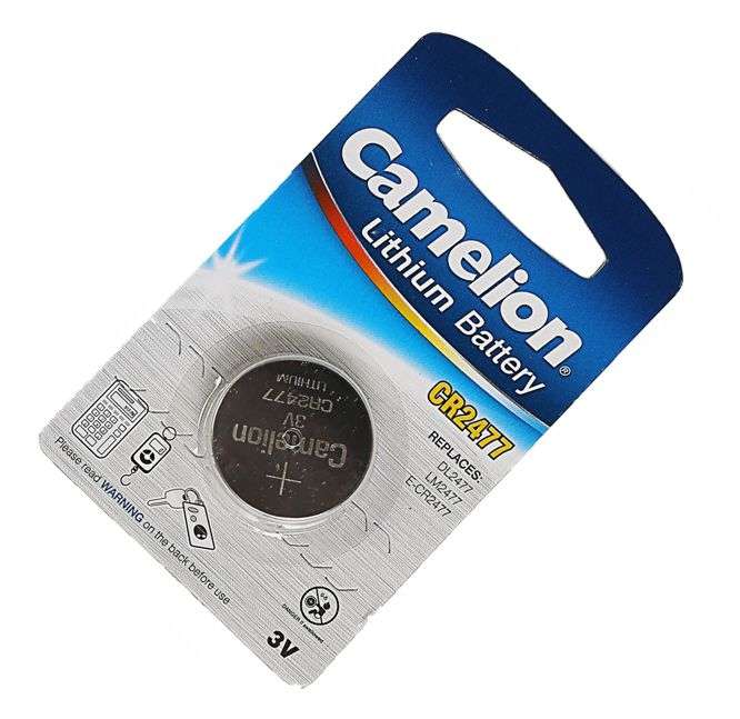 BATTERY COIN LIT 3V 850mA 24x7.7 CR2477-BP1