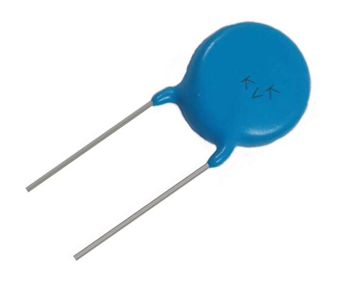 CERAMIC CAPACITOR DISK 100pF 2KV P=5mm CT81-M5Y5P6B101KTEW