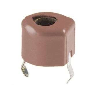 ADJUSTABLE CAPACITOR T/H 50pF-9.8pF BROWN  CVN6E050A / 200717