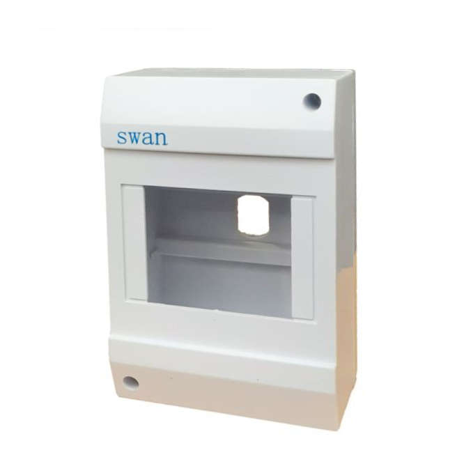 MINI DB BOX 6WAY 131x122x61 NO BREAKERS DB-HG6P