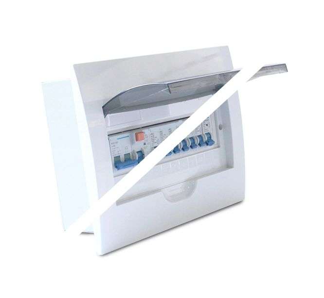 DB BOARD POPULATED FLUSH 8W  DB08W-P-FL