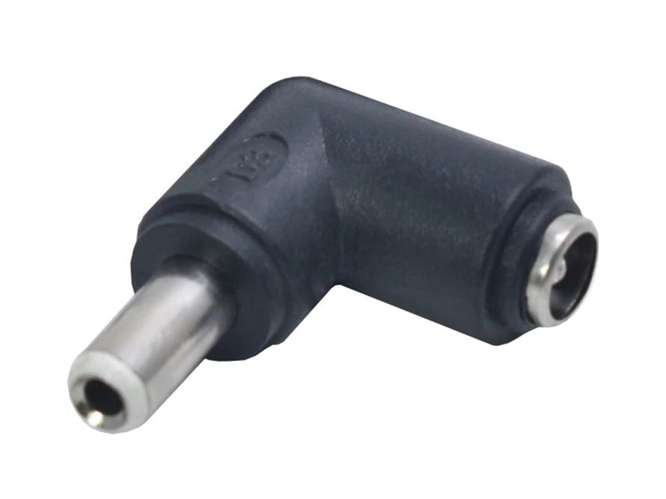 ADAPTER DC R/A 2.1x5.5x11mm PLUG TO 2.5x 5.5x 11mm SOCKET DC PLUG-P1J-P1MR