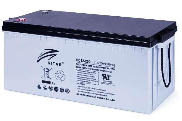 BATTERY SLA 12V 200AH 522x240x223mm DC12-200 *A*