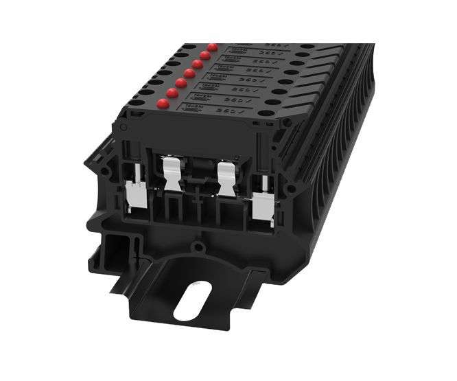 5x20 FUSE HOLDER DIN-RAIL (D/R) TERMINAL P=8.2mm 24V DC4-HE-LD24-01P-11-00Z(H)