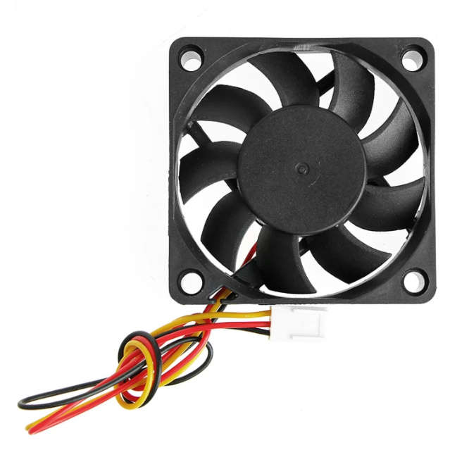 12V AXIAL COOLING FAN 70sqx15mm BAL 25CFM 3-WIRE TERM DC7015-12F