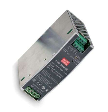 DC-DC CONVERTER D/R I=110Vnom O=24Vnom 10A DDR-240D-24