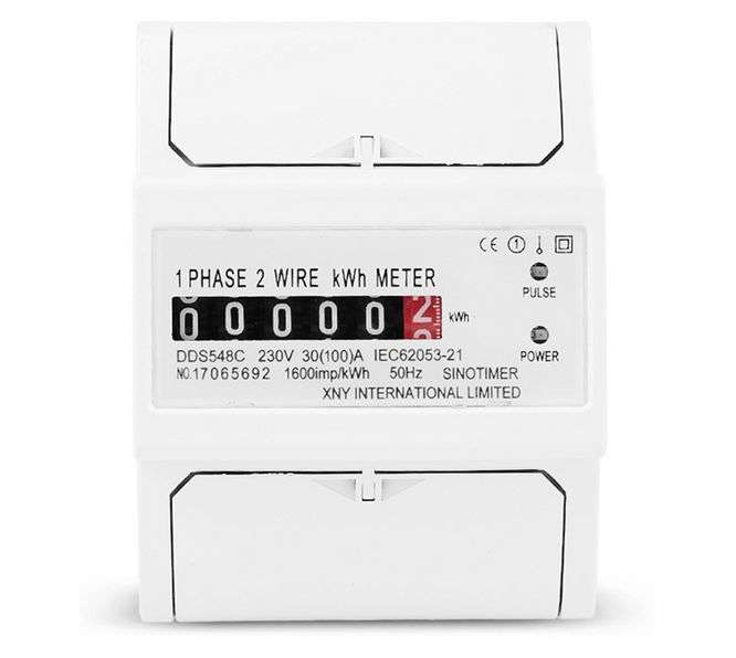 ENERGY / POWER METER 1-PHASE 230VAC 32A DDS548C