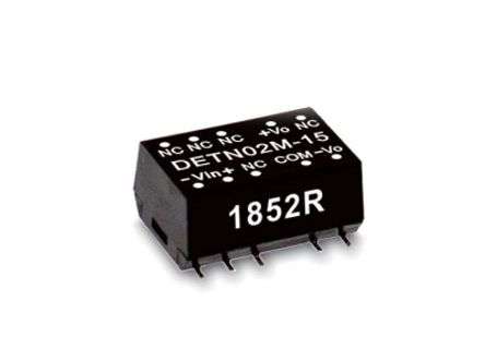 DC-DC CONVERTER SMD I=12 O=12/-12 0A084 2W DETN02M-12