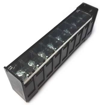 TERMINAL BLOCK 9W PCB 45A 600V P=14.5mm FLAT PIN DG1450H-B-09P-13-00AH