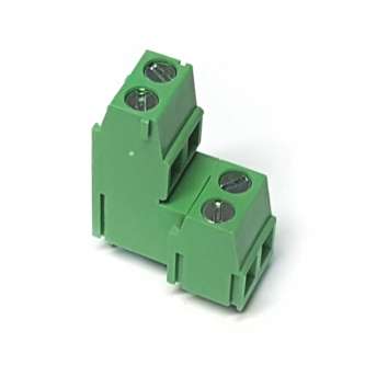 TERMINAL 4W 5.00 DOUBLE DECK 18A 250V  DG500B-5.0-04P-14-00AH