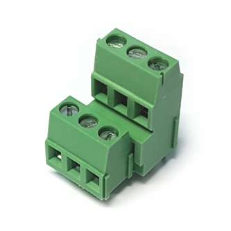 TERMINAL 6W 5.0 DOUBLE DECK 18A 250V  DG500B-5.0-06P-14-00AH