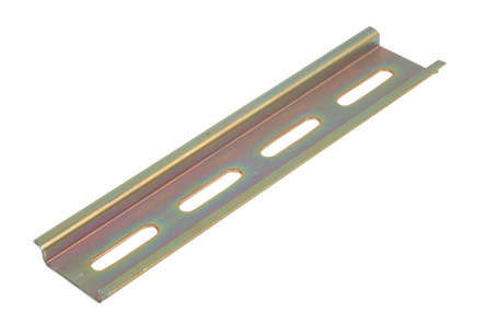 DIN RAIL STEEL 35x7.5mm L=1m GALVANISED SILVER TS35 DR-1METER