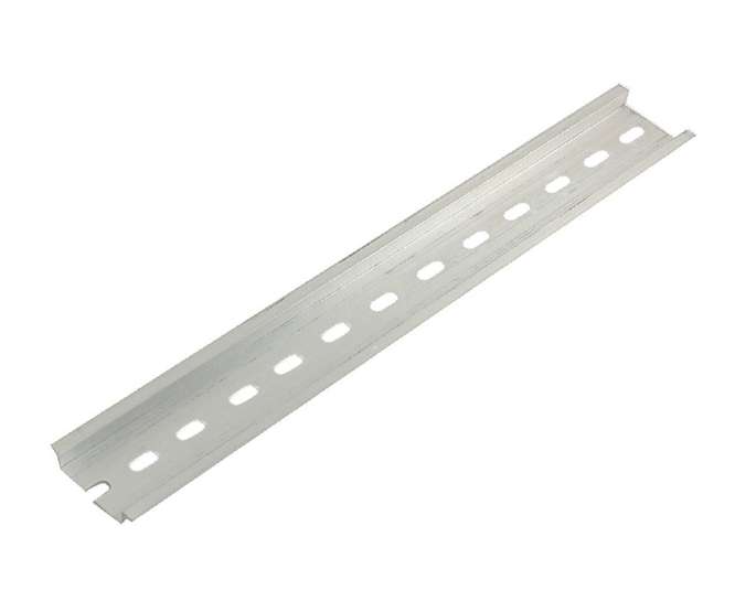 SLOTTED DIN RAIL ALUMINIUM 35x7.5mm L=2m TS35 DR-2MTR-ALUM