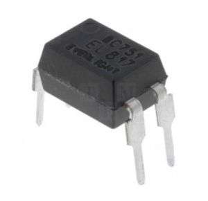 OPTOCOUPLER DIP04 1CH 5KV CTR=80-160 LTV-817-A