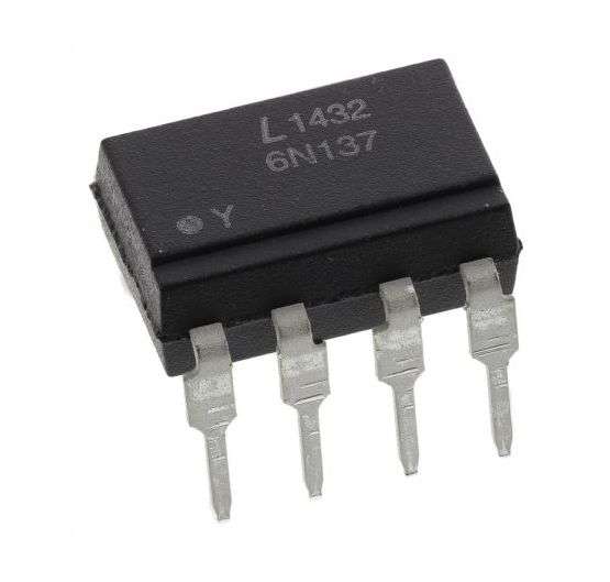 HIGH SPEED OPTOCOUPLER DIP08  6N137-L
