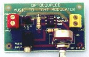 KIT AUDIO TO LIGHT MODULATOR  DIY-K012 *D*