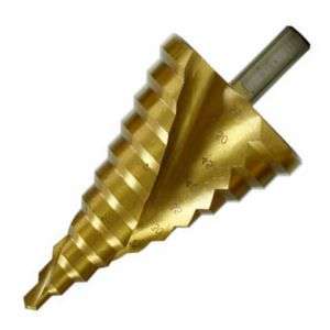 DRILL BIT STEPPED 4-20mm SPIRAL GROOVE HSS6542 4-20