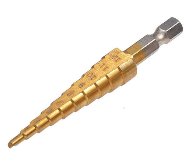 DRILL BIT STEPPED 4-12mm HSS6542 4-12