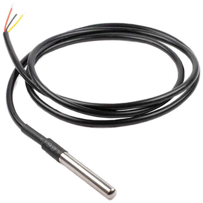 DIGITAL TEMPERATURE PROBE -55-DEG TO 125-DEG OPEN ENDED DS18B20
