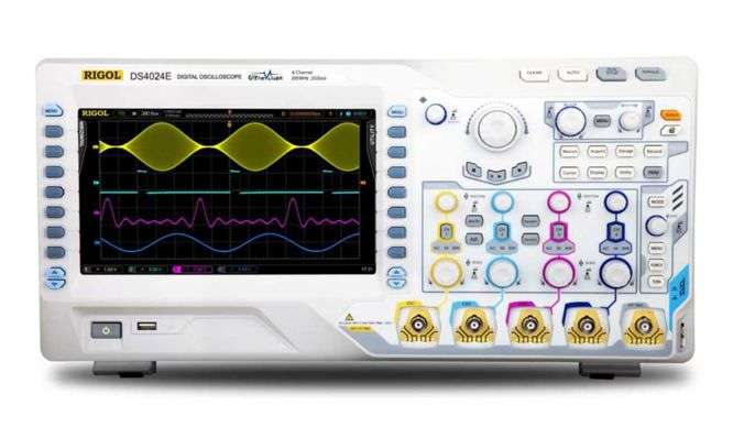 DIGITAL STORAGE OSCILLOSCOPE 200M 4CH 2GSa/S 140 Mpts DS4024E