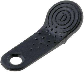 TAG KEY RING FOR iBUTTON HOLDER, BLACK - EXCLUDES iBUTTON DS9093A+