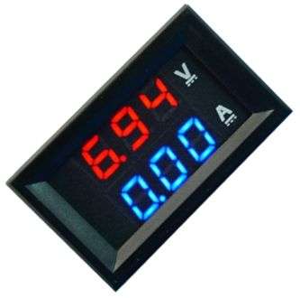 PANEL MOUNT DIGITAL DISPLAY 100V/ 10A METER  DSN-VC288 / 200033