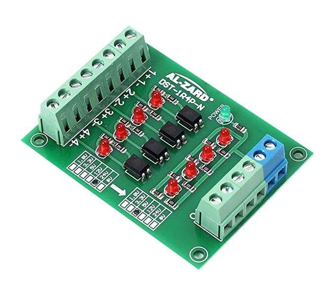 4-CH INPUT ISOLATION BOARD / MODULE 24V TO 5V   DST-1R4P-N / 190551