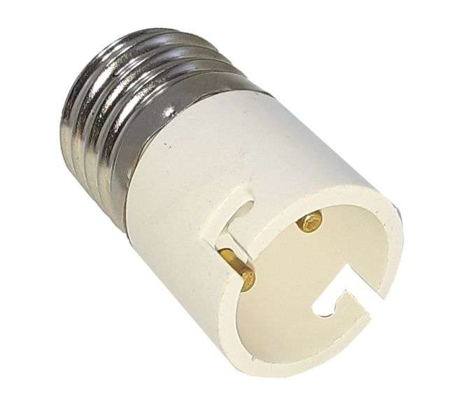 LAMP HOLDER ADAPTER E27-B22 SCREW TO BAYONET  200986